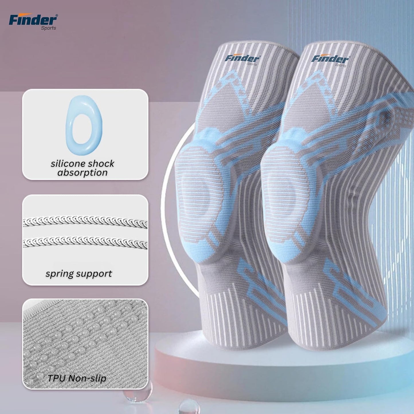 FINDER Advanced Sports Knee Support Brace