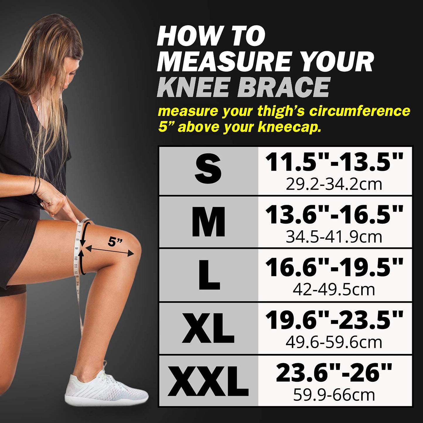 FINDER Advanced Sports Knee Support Brace