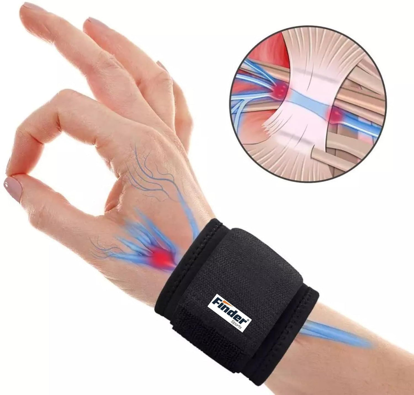 FINDER Wrist Wrap Support