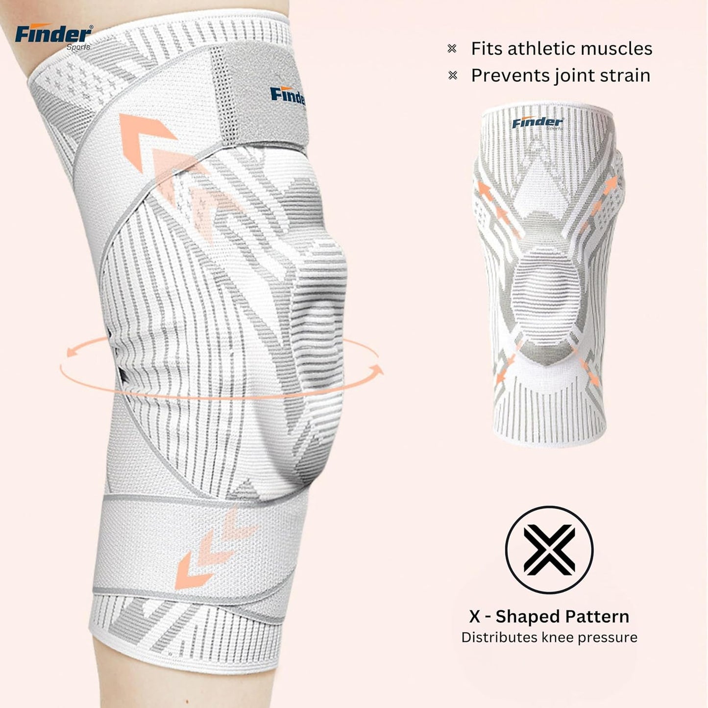 FINDER Advanced Sports Knee Support Brace